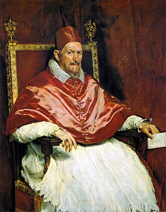 Diego Velázquez - Paavst Innocentius X portree